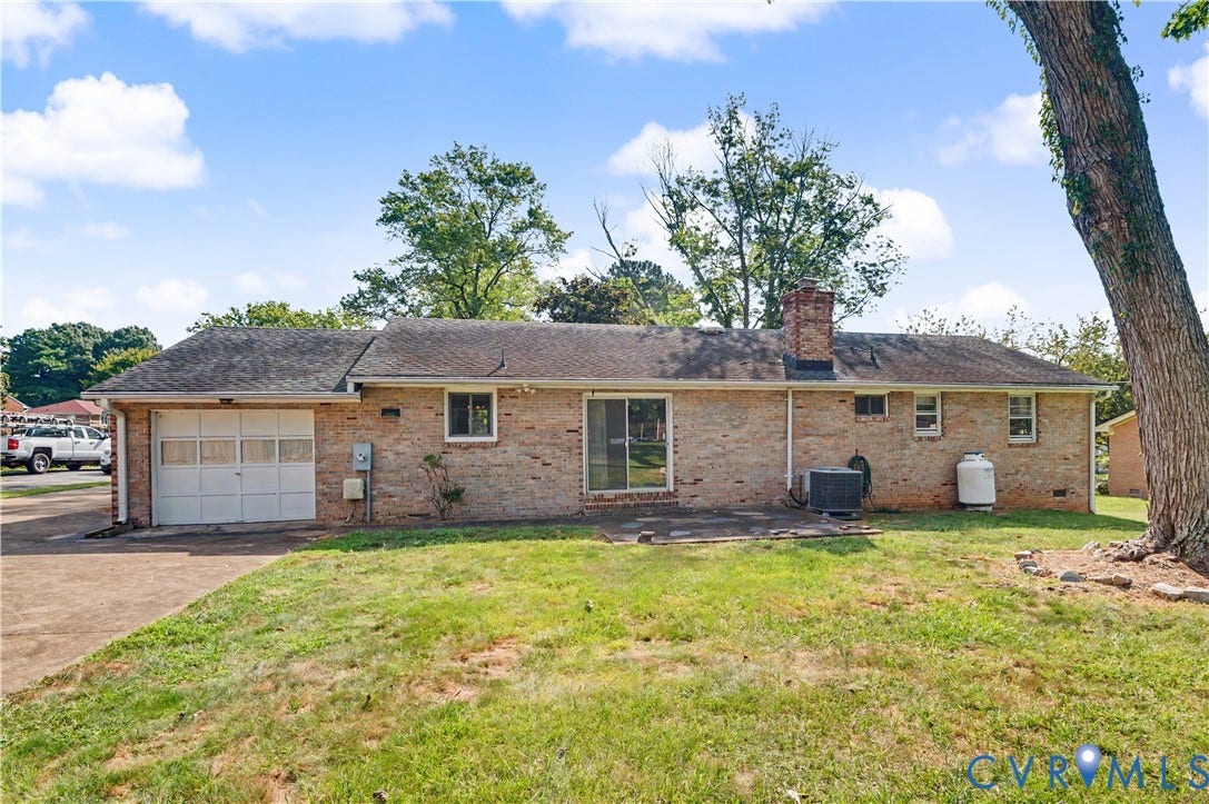 3600 Bathgate Road, Richmond, VA 23234 Rear entry attached garage