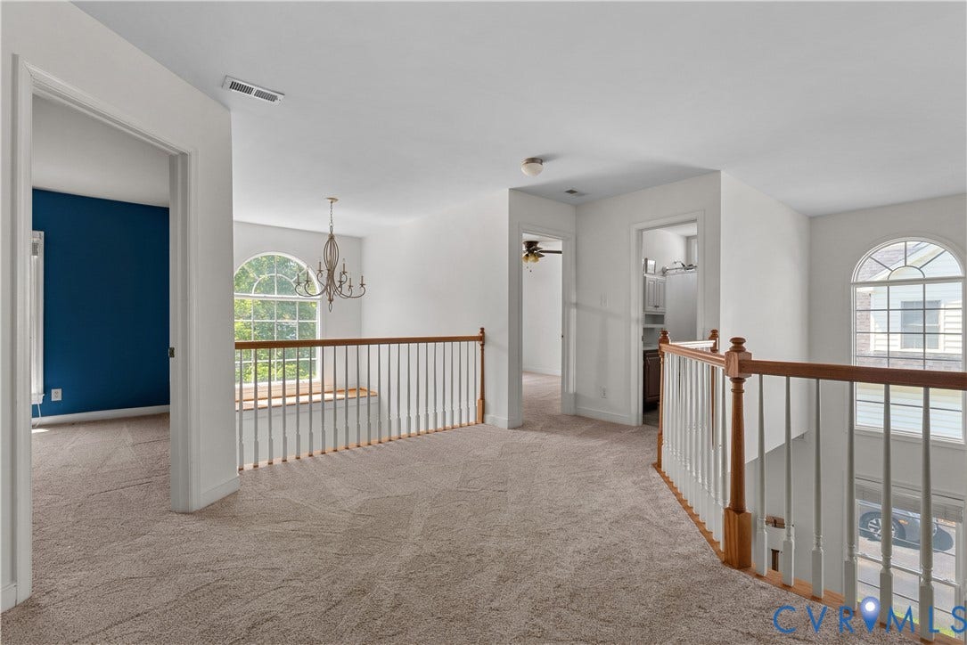 5009 Sadler Place Terrace, Glen Allen, VA 23060 Second floor with four bedrooms and three full baths