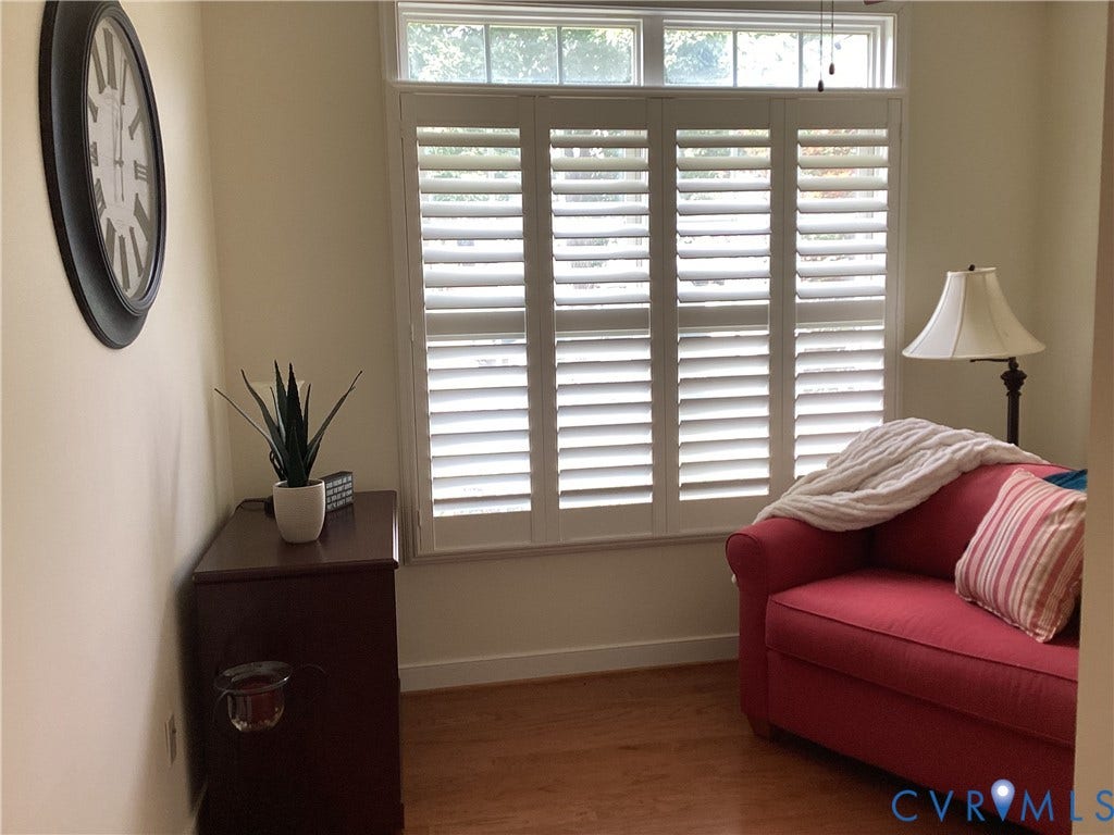 11611 Hillside Road, Chester, VA 23831 Bedroom 2 /custom shutters