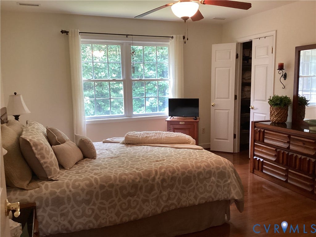11611 Hillside Road, Chester, VA 23831 Huge primary bedroom with private bath
