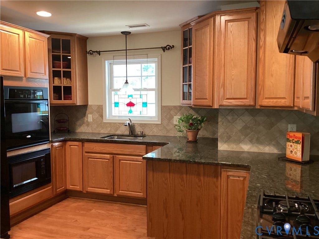 11611 Hillside Road, Chester, VA 23831 Wow! Check out this Custom Kitchen with Loads of Cabinetry and Built In Appliances!