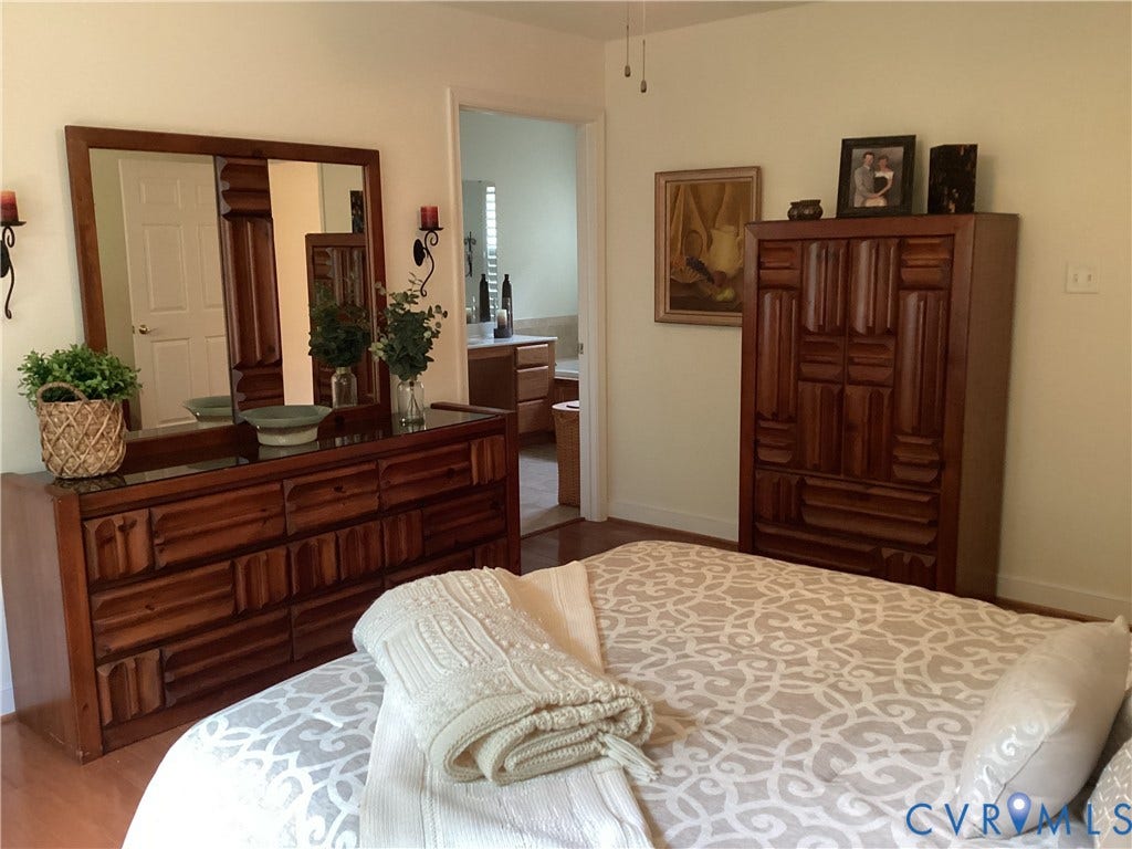 11611 Hillside Road, Chester, VA 23831 Alternate view of primary bedroom with showing bath entry