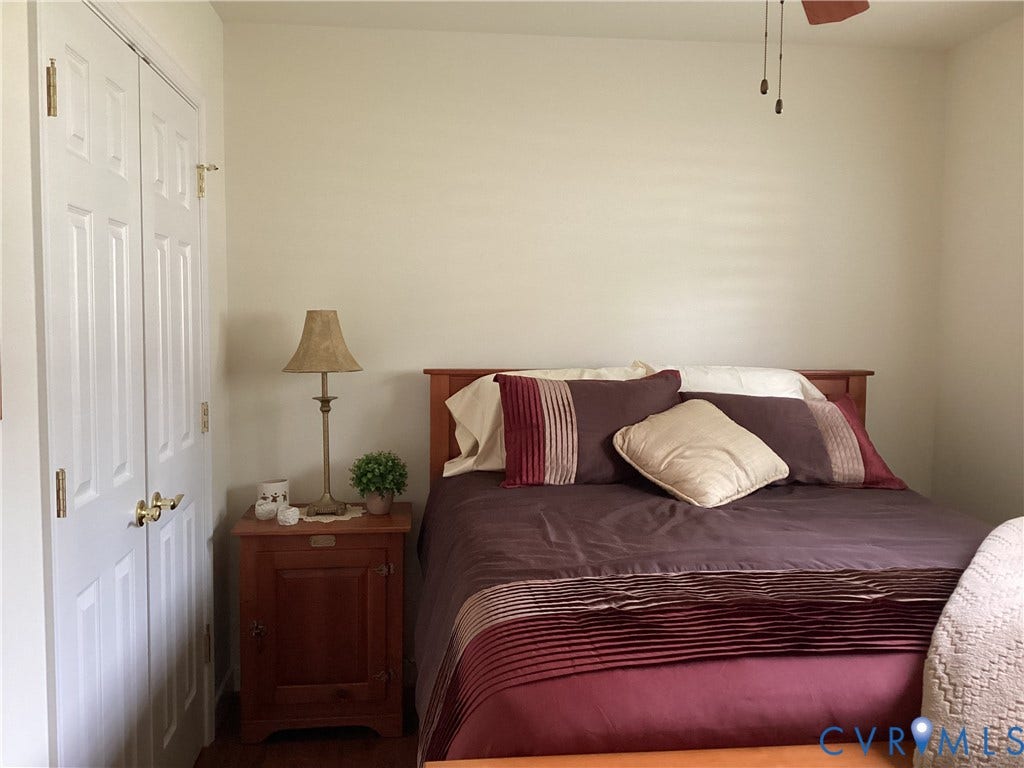 11611 Hillside Road, Chester, VA 23831 Alternate view of bedroom 3 showing oversized closet