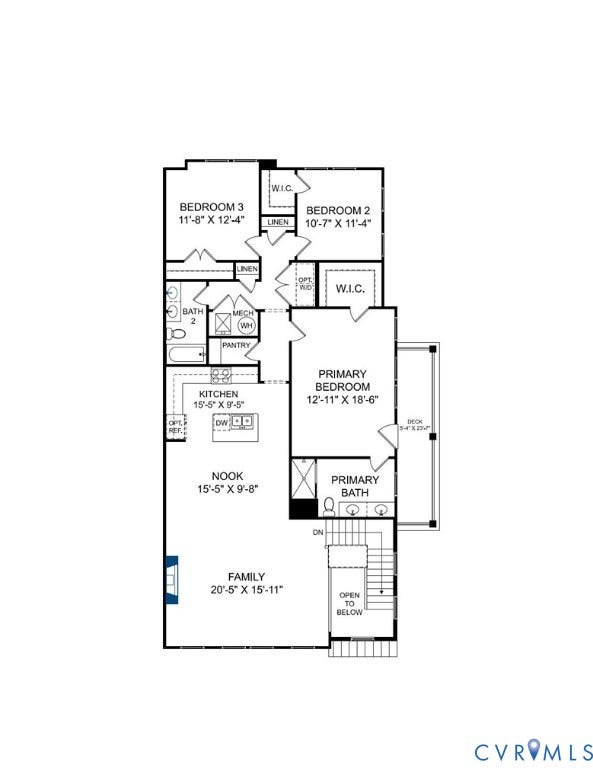 5400 Raysdale Road, #202, The Pointe At Twin Hickory, Glen Allen, VA 23059 SECOND FLOOR
