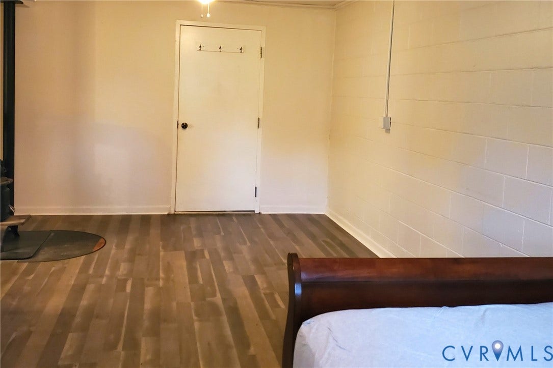 spacious area has many uses in the walk out basement