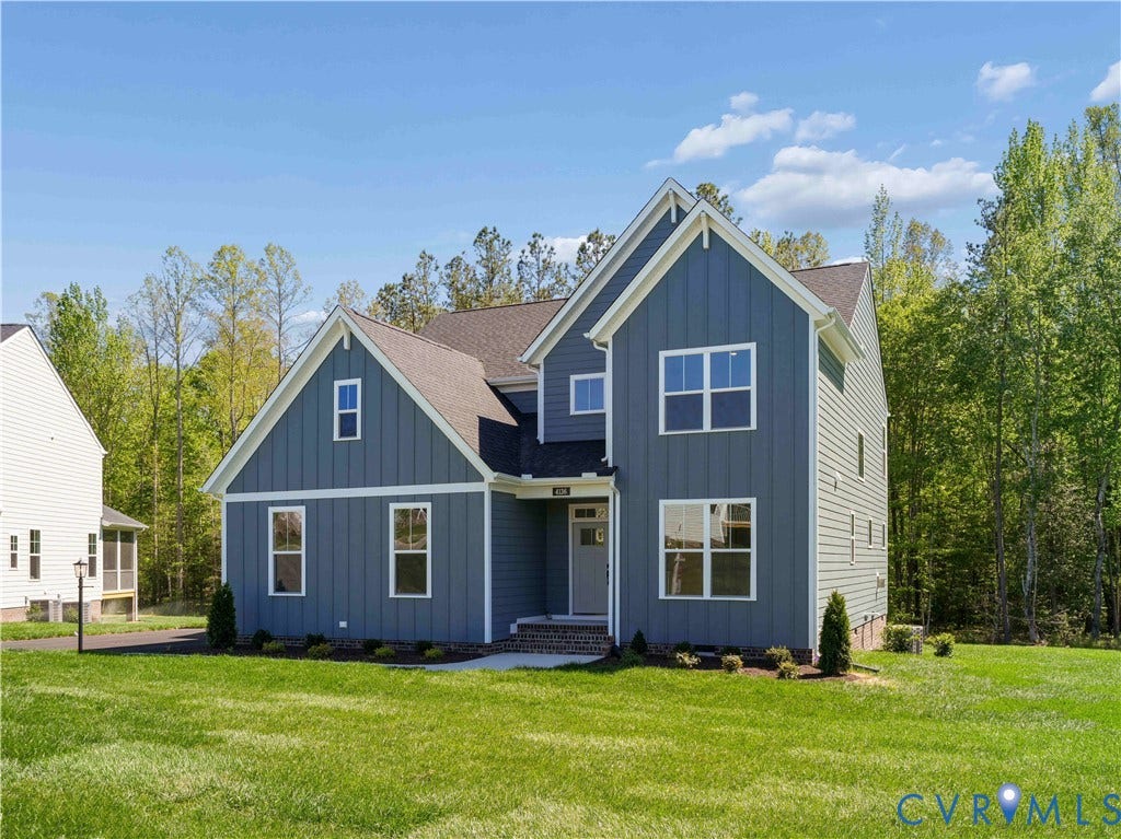 4136 Tuckmar Pond Drive, Tuckmar Farm, Moseley, VA 23120 Front Exterior - Photo represent the actual home