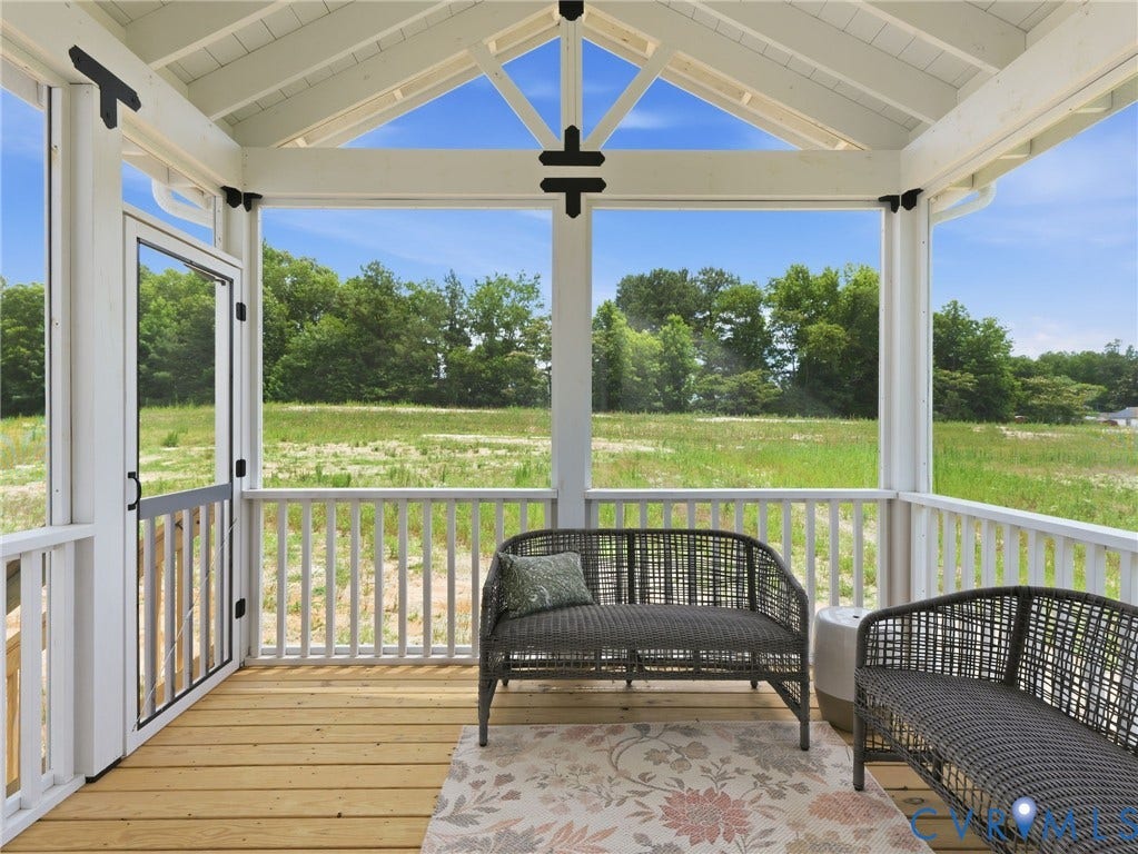 4136 Tuckmar Pond Drive, Tuckmar Farm, Moseley, VA 23120 Screen Porch