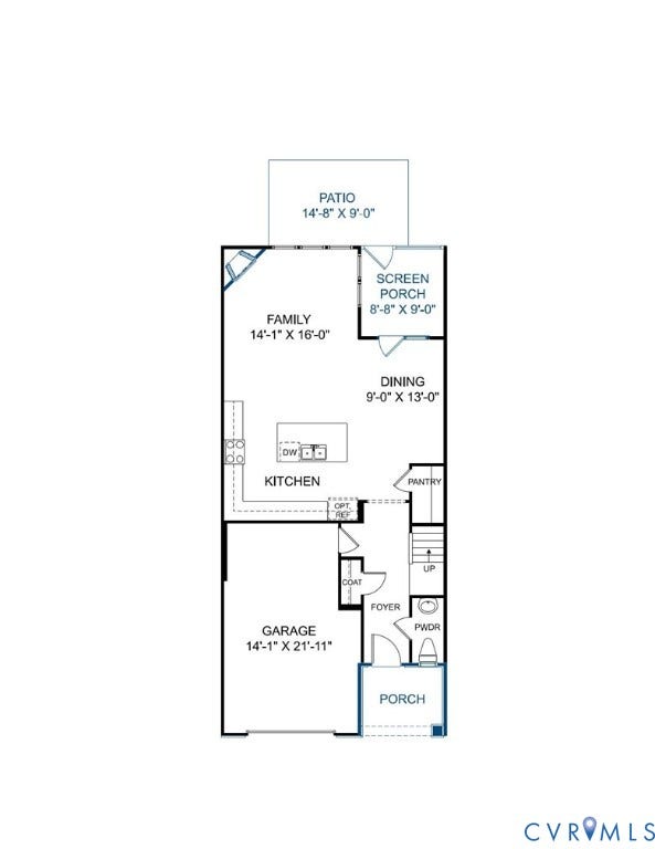 18765 Palisades Cove Trail, Palisades Cove, Moseley, VA 23120 First Floor