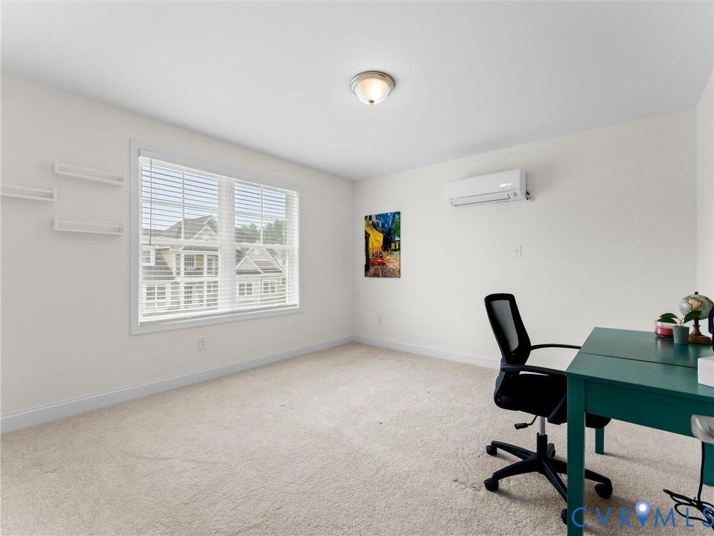 6642 Stonewolf Court, Moseley, VA 23120 Bonus Room on 2nd Floor that could be an office or flex space.