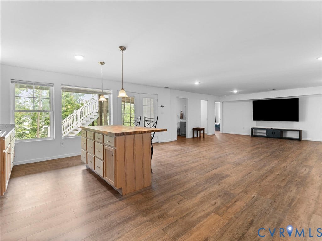 6642 Stonewolf Court, Moseley, VA 23120 Basement Rec Room
