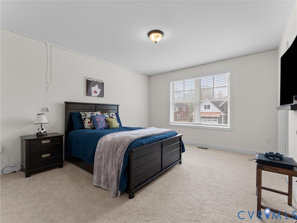 6642 Stonewolf Court, Moseley, VA 23120 Bedroom 2 includes a Walk-in closet