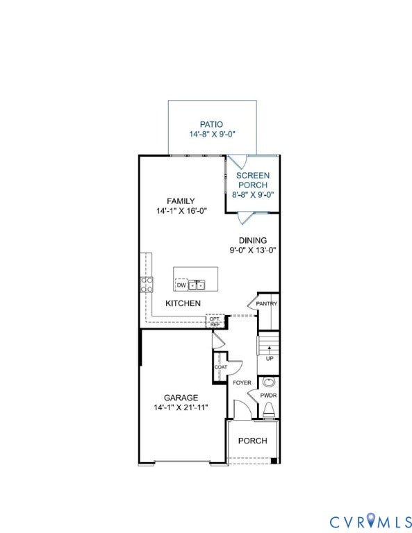 18761 Palisades Cove Trail, Palisades Cove, Moseley, VA 23120 First Floor