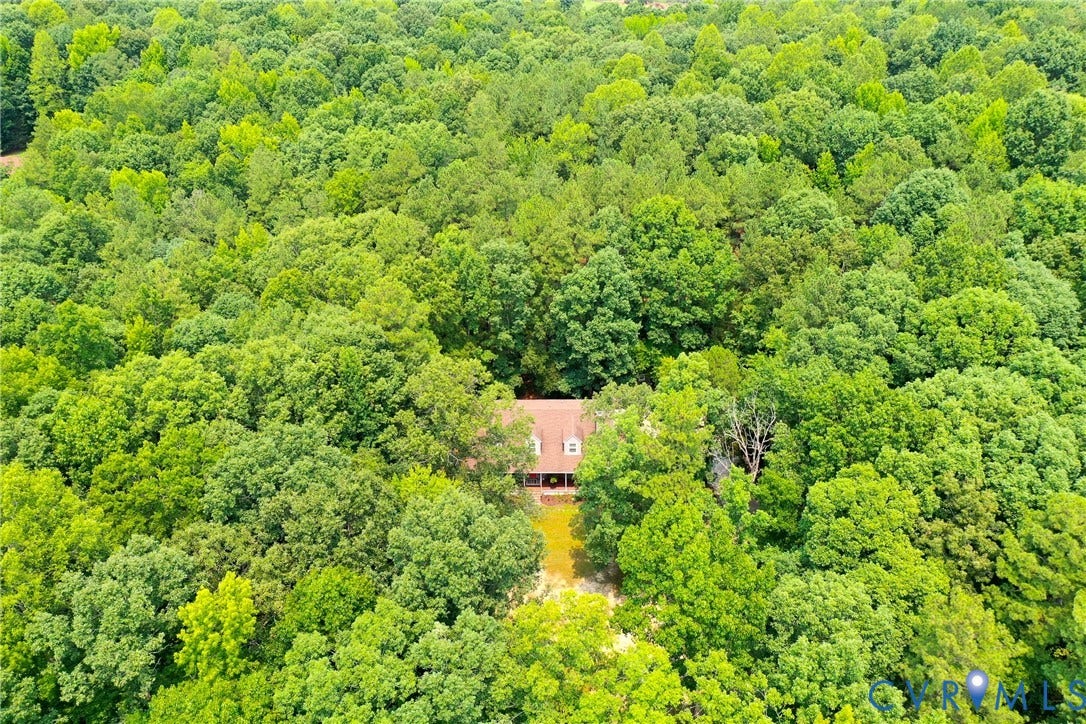 1174 Dorset Road, Powhatan, VA 23139 Secluded residence surrounded by extensive mature trees