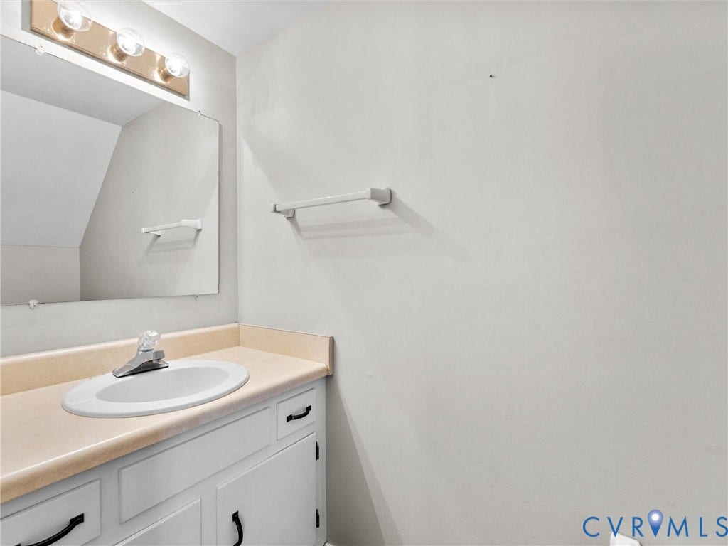 First level half bath
