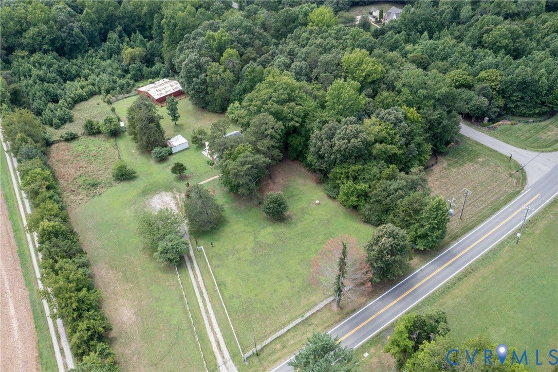 1669 Huguenot Trail, Eastern Powhatan, Powhatan, VA 23139 Aerial - Lots of established pasture
