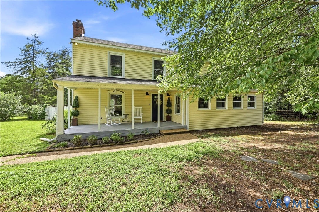 1669 Huguenot Trail, Eastern Powhatan, Powhatan, VA 23139 Front Porch