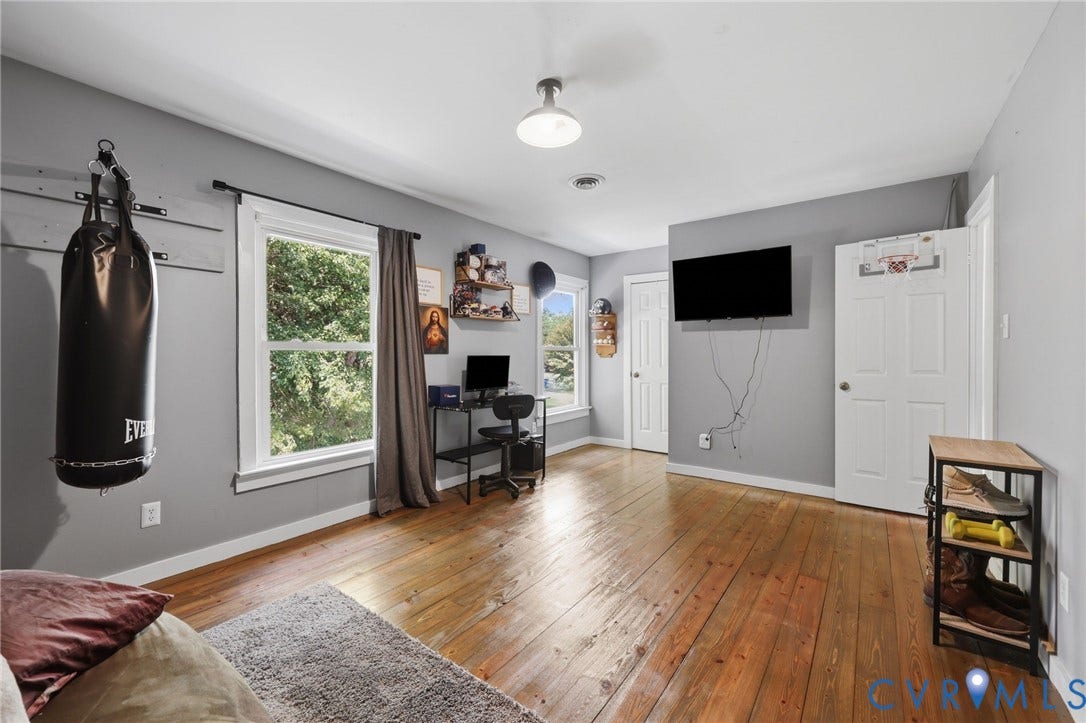 1669 Huguenot Trail, Eastern Powhatan, Powhatan, VA 23139 Bedroom #3. Wide Plank Hard Wood