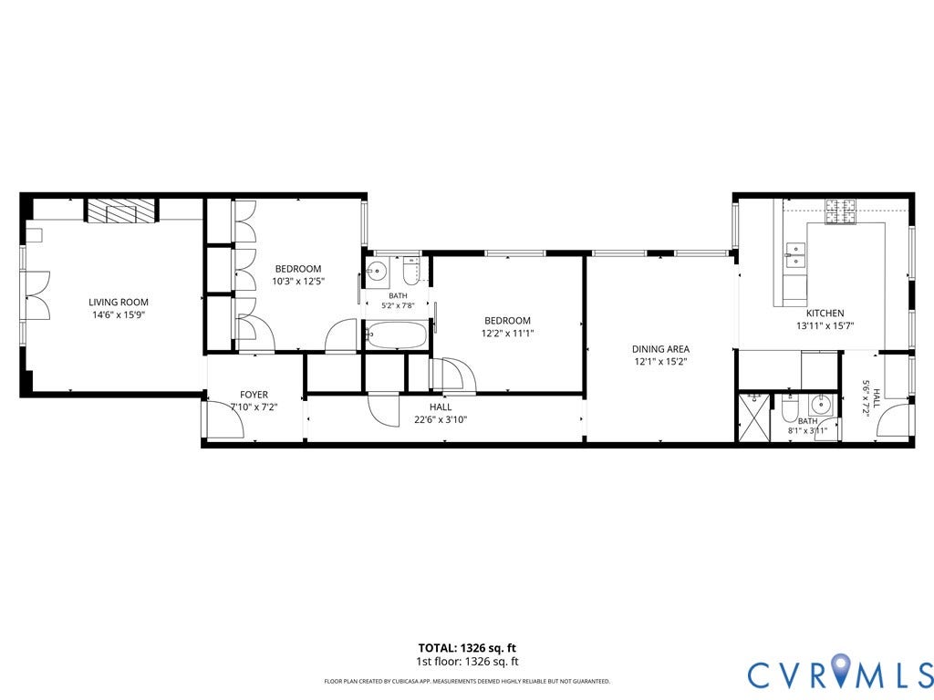 3006 Monument Avenue, #U2W, Museum District, Richmond, VA 23221 Floor plan