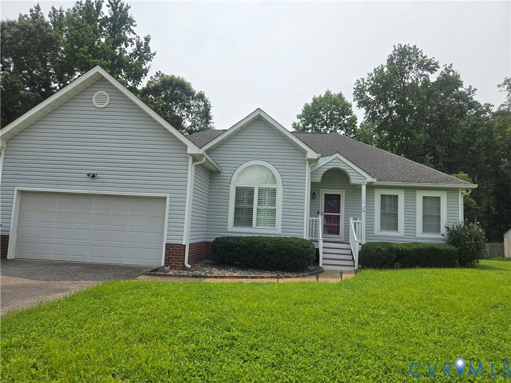 12812 Winfree Street, Chester, VA 23831 Rancher, vinyl siding