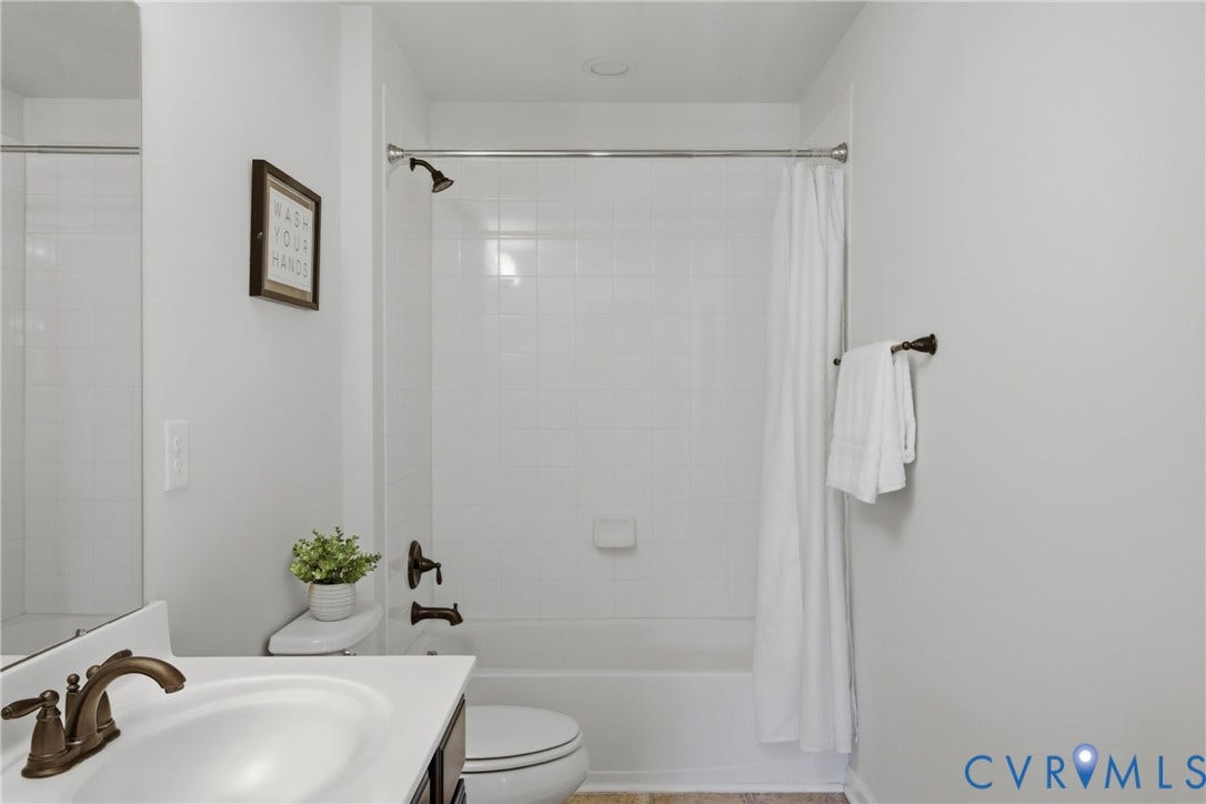 1819 White Mountain Drive, Mount Blanco On The James, Chester, VA 23836 Hall Bathroom