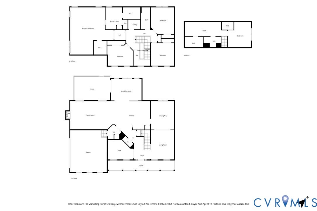 1819 White Mountain Drive, Mount Blanco On The James, Chester, VA 23836 Floor plan