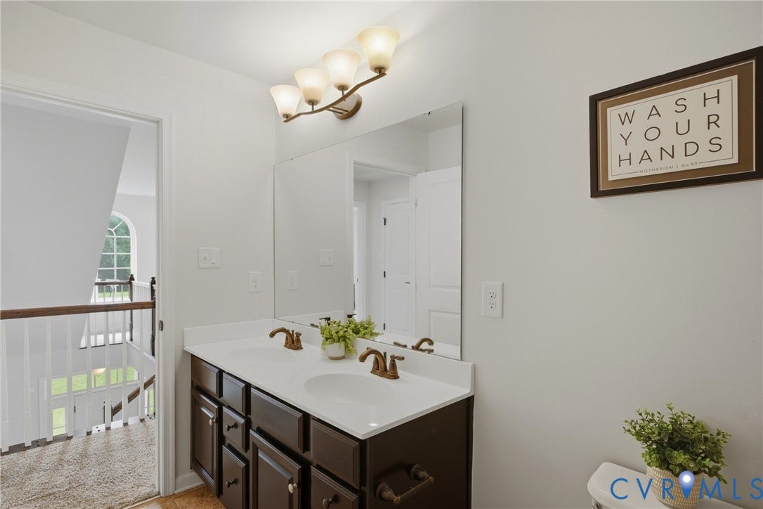 1819 White Mountain Drive, Mount Blanco On The James, Chester, VA 23836 Hall bathroom