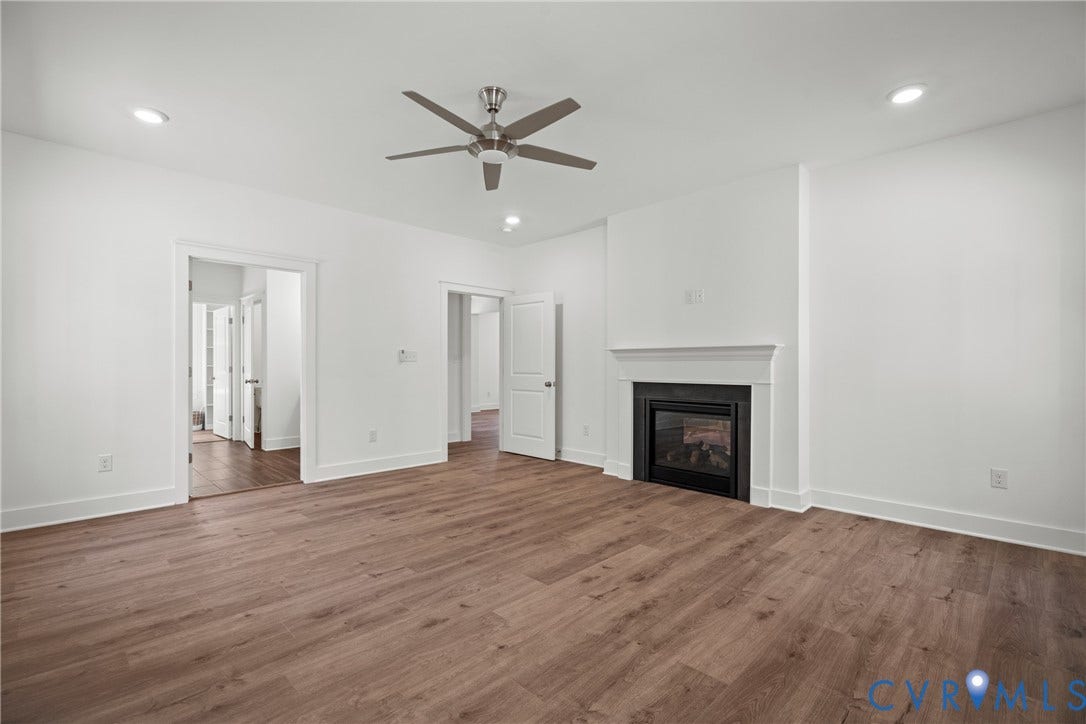 1383 Meadow Grove (Lot 6) Drive, Meadow Grove, Powhatan, VA 23139 Optional see-through fireplace to living room