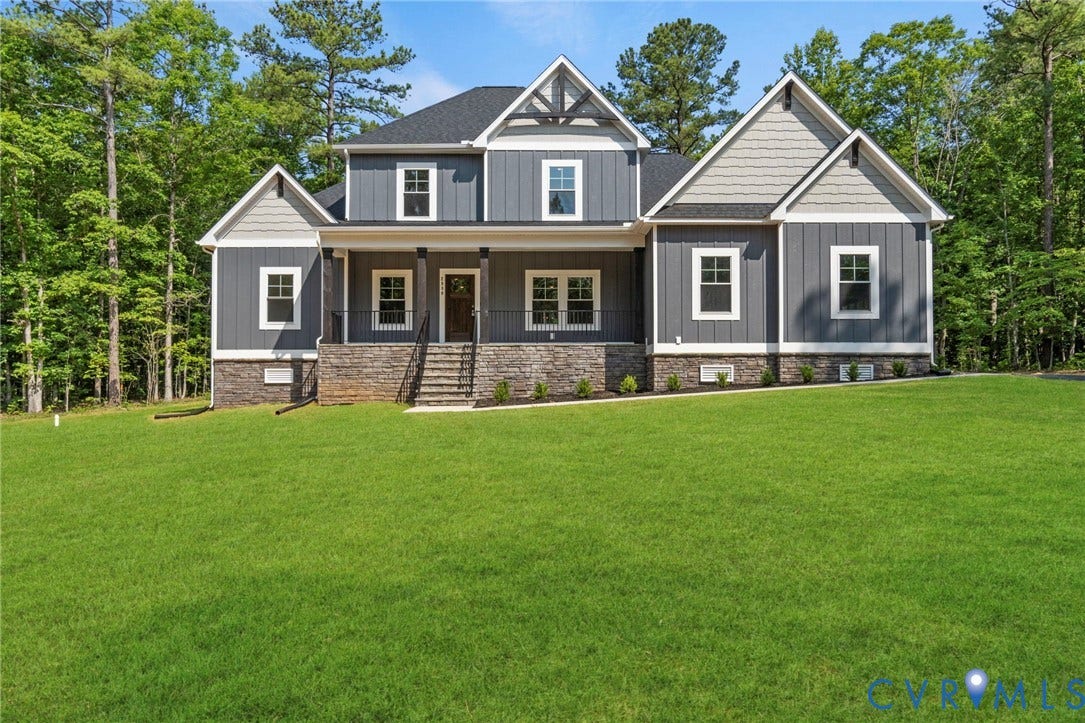 1383 Meadow Grove (Lot 6) Drive, Meadow Grove, Powhatan, VA 23139 Optional Artisan elevation