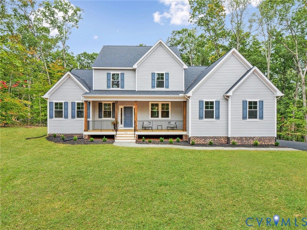 1383 Meadow Grove (Lot 6) Drive, Meadow Grove, Powhatan, VA 23139 Included Traditional elevation