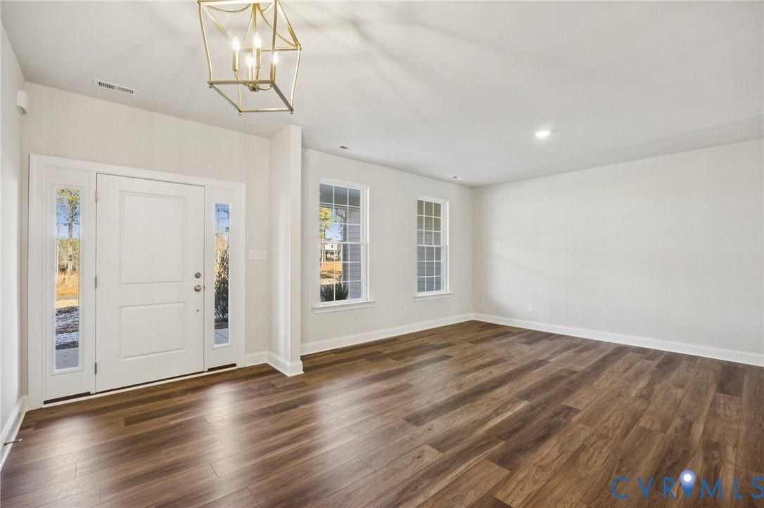 1397 Meadow Grove (Lot 10) Drive, Meadow Grove, Powhatan, VA 23139 Looking into the Dining Room