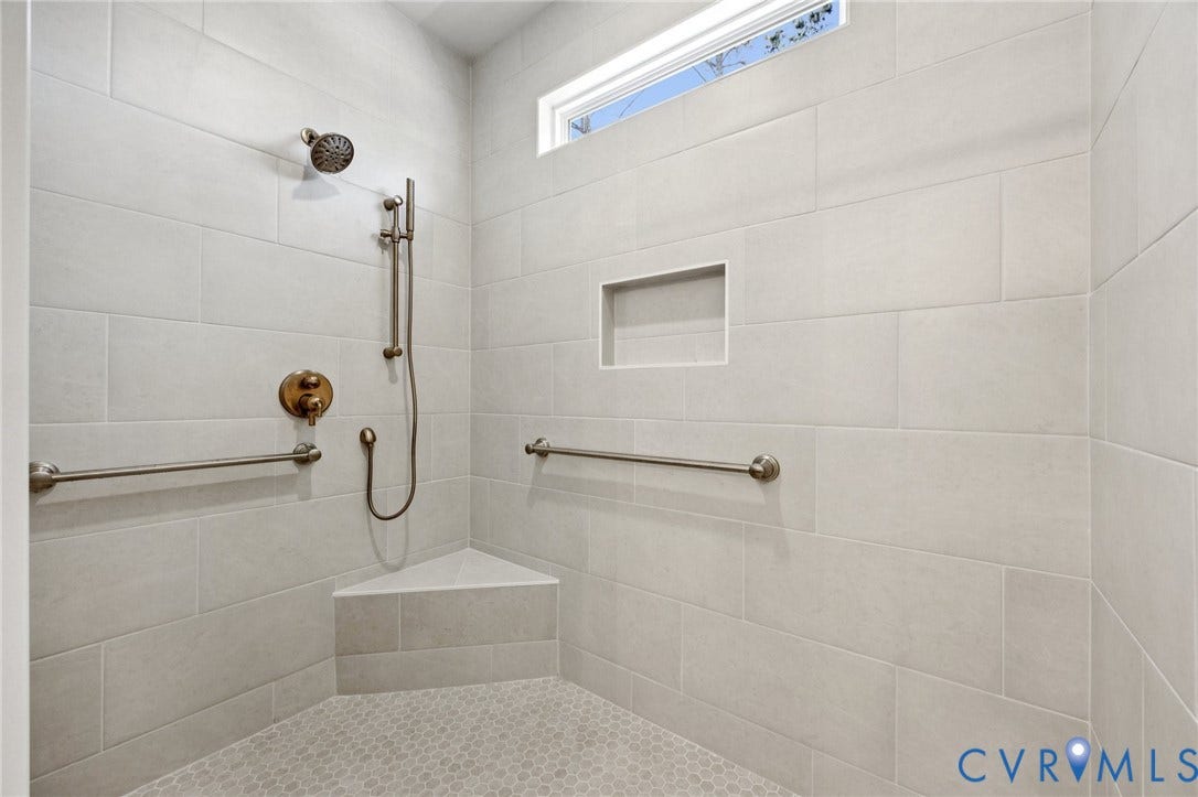 1397 Meadow Grove (Lot 10) Drive, Meadow Grove, Powhatan, VA 23139 Optional grab bars