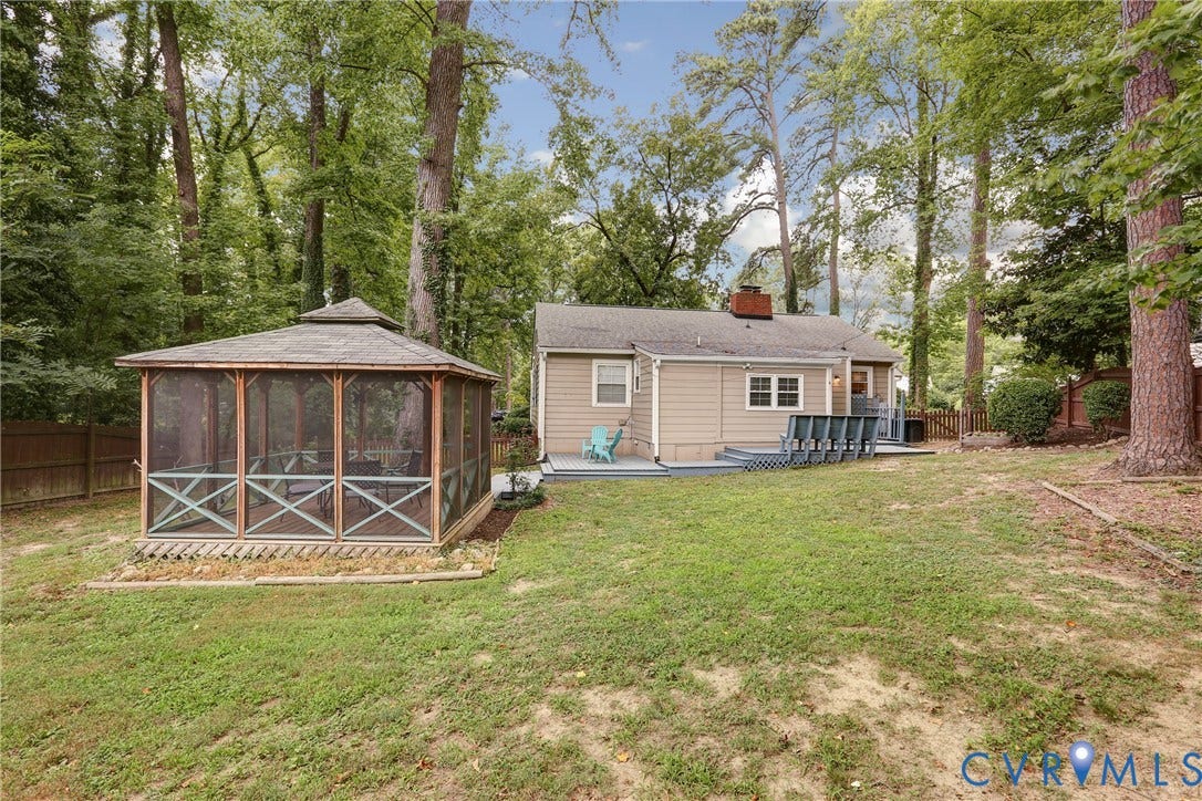 1401 Chowan Road, Henrico, VA 23229 Back house