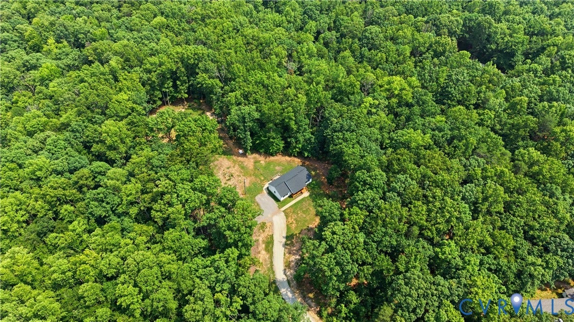 4939 Shannon Hill Road, Kents Store, VA 23084 Enjoy walks on the trails through the woods.