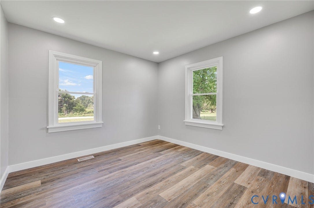 3508 Jefferson Landing Road, #R, Powhatan, VA 23139 Recessed ceiling lighting, wood-finish flooring, and white trim