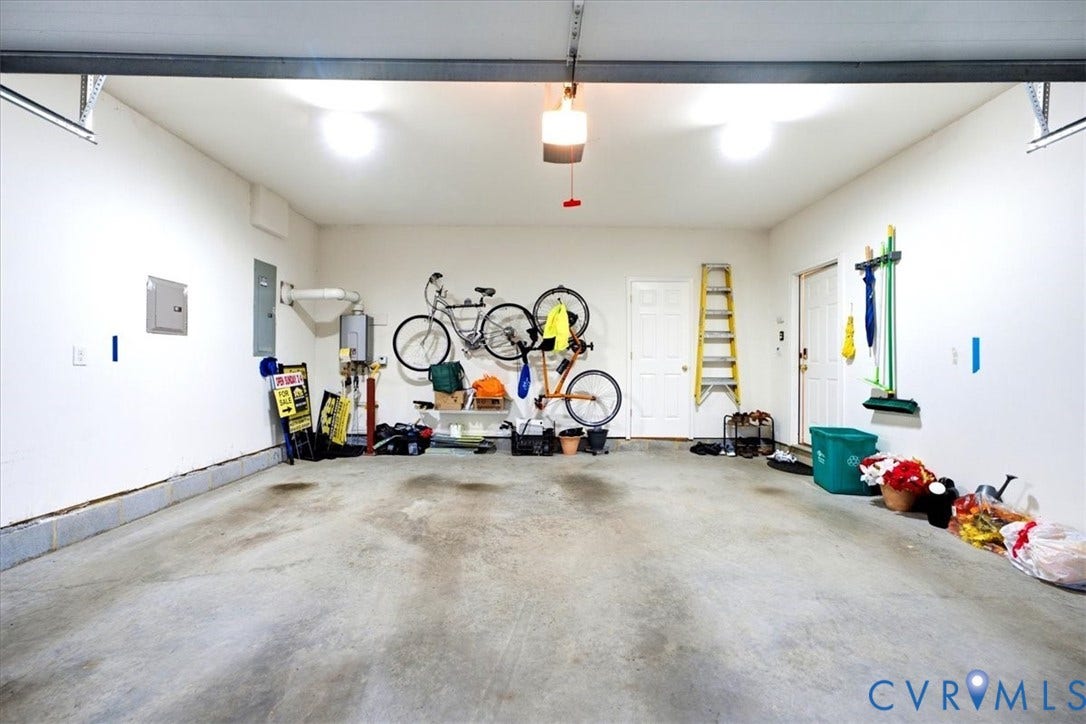 with storage area and sink.