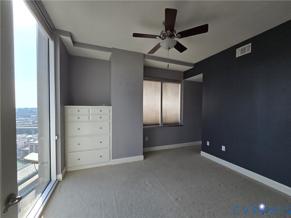 301 Virginia Street, #U1702, Richmond, VA 23219 Primary Bedroom