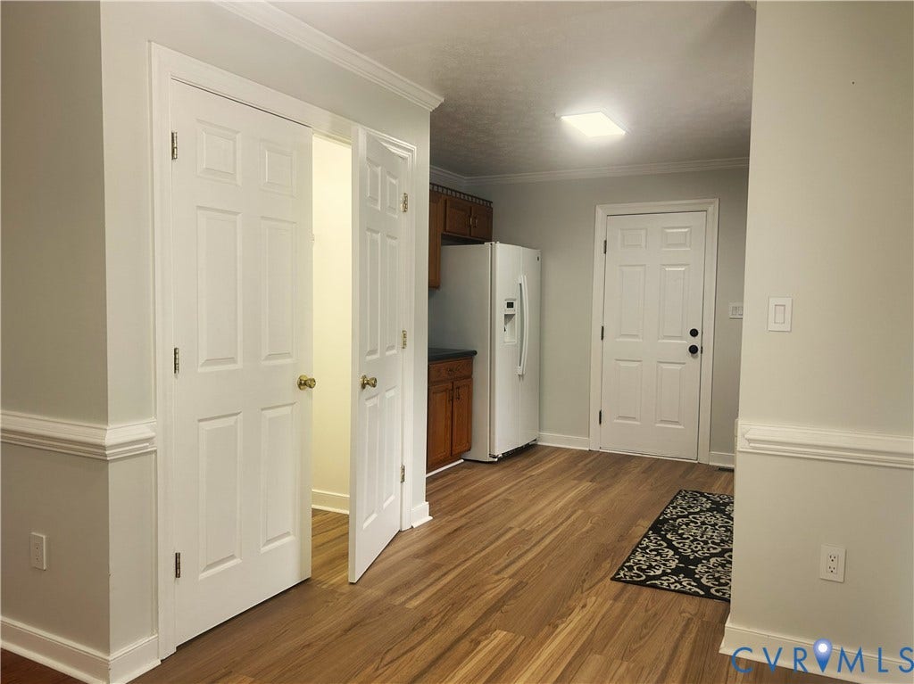 11555 Cherokee Pines Trail, James Woods, New Kent, VA 23124 Washer/Dryer closet w/ hookups