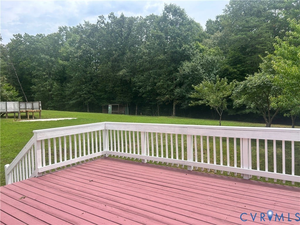 11555 Cherokee Pines Trail, James Woods, New Kent, VA 23124 large rear deck