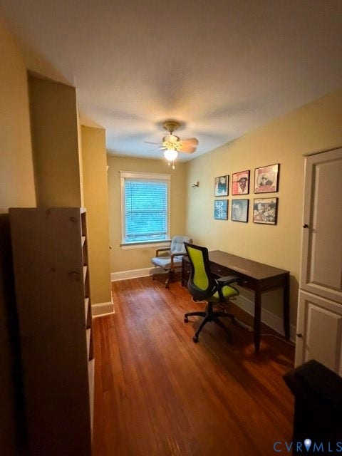 Hardwood-style flooring throughout