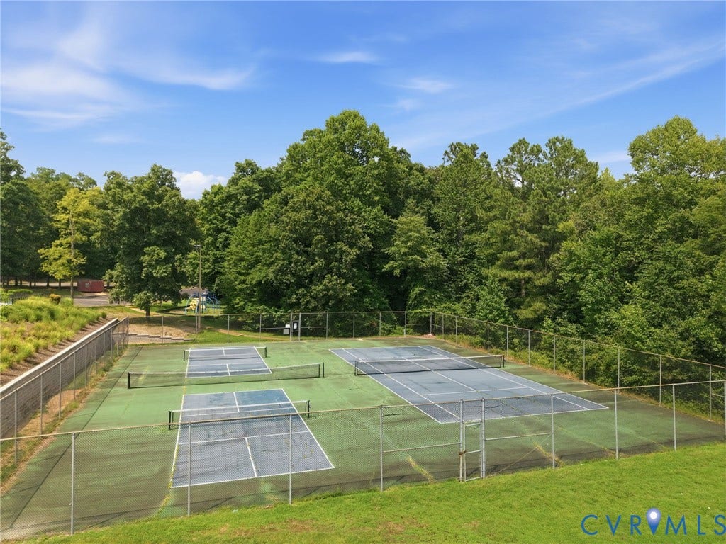 5707 Stephens Point Court, Chesterfield, VA 23831 Arbor Landing Community Tennis and Pickleball Courts.
