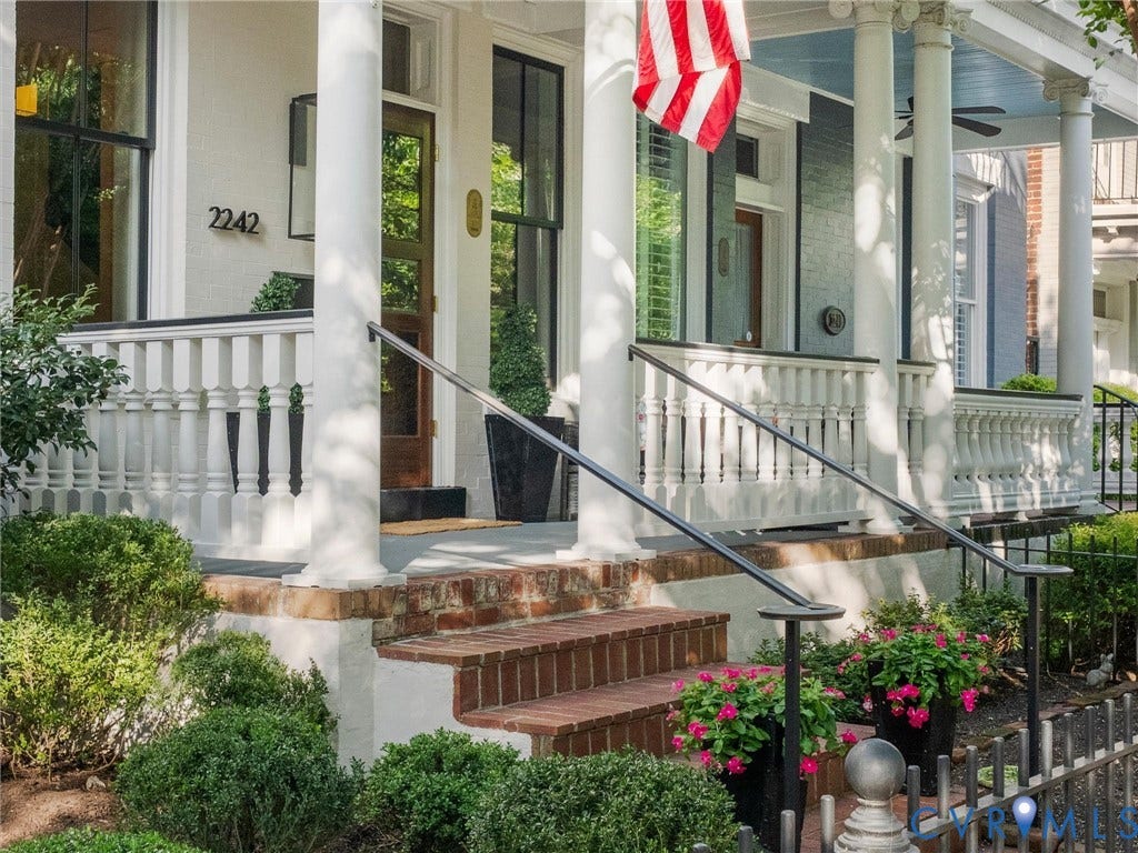 2242 Park Avenue, The Fan, Richmond, VA 23220 Front Porch
