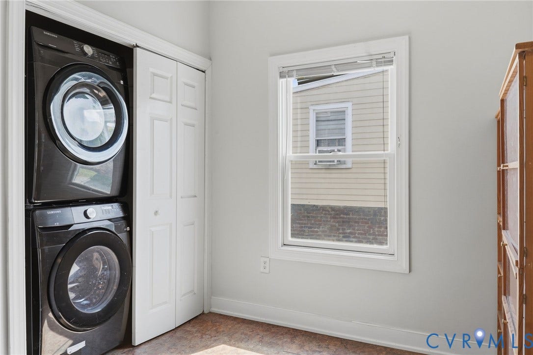 618 Albemarle Street, Oregon Hill, Richmond, VA 23220 eat in kitchen laundry