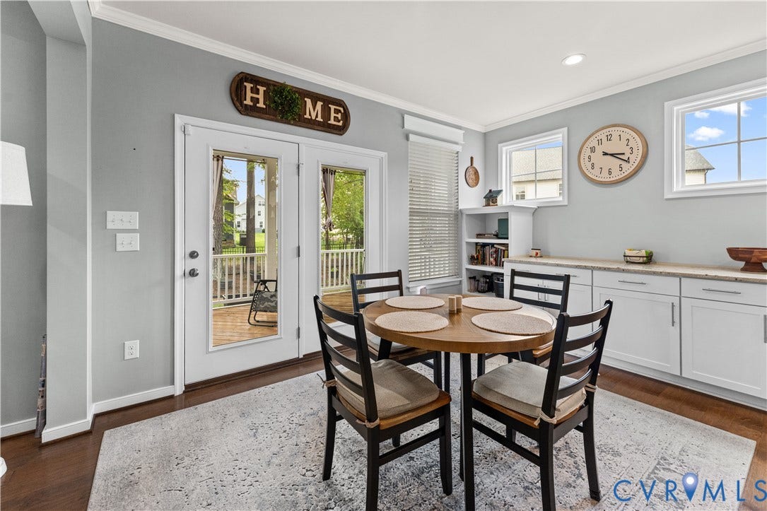 8800 Glen Royal Drive, Chesterfield, VA 23832 Eat in kitchen area built in storage