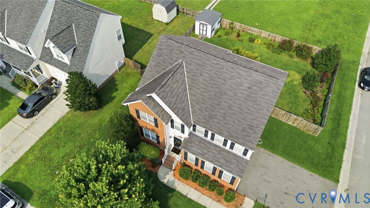 5713 Kings Grove Drive, Kings Grove, Chesterfield, VA 23832 Brick and siding exterior with a dark shingle roof