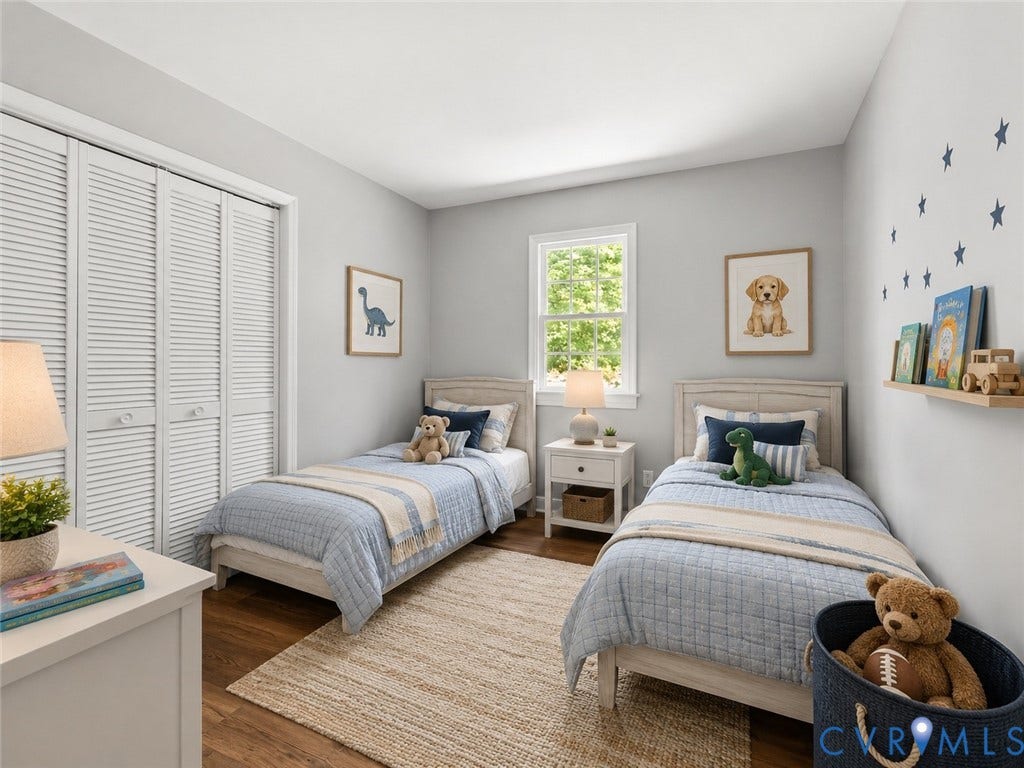 3075 Judes Ferry Road, Eastern Powhatan, Powhatan, VA 23139 Bedroom 2- Virtually Staged