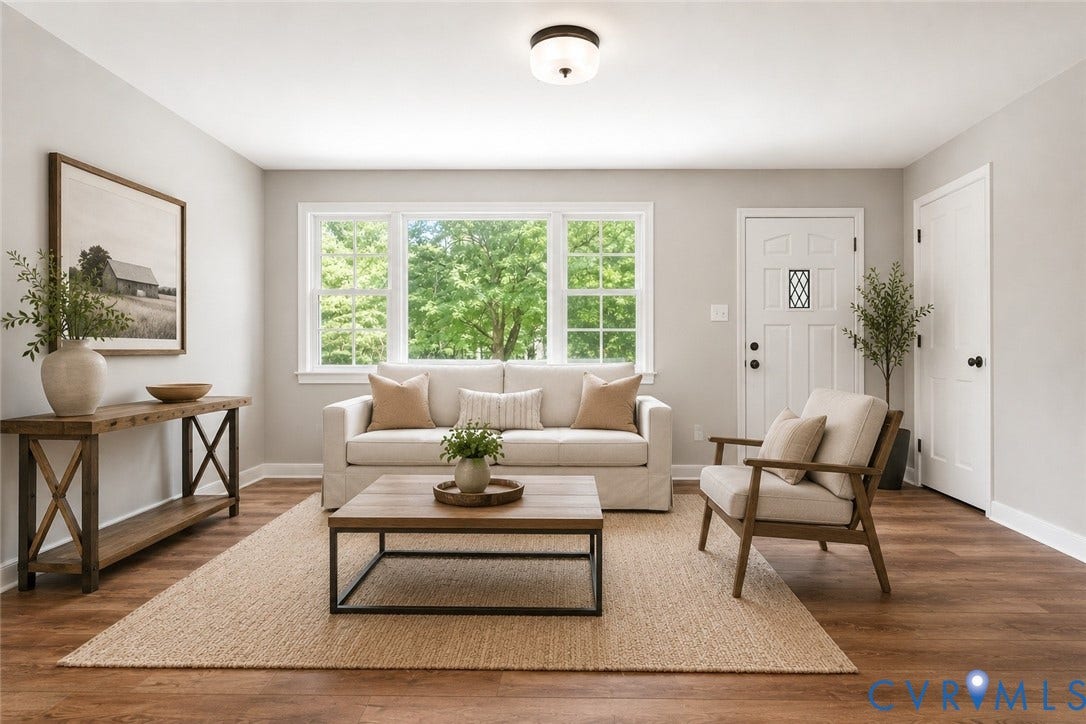 3075 Judes Ferry Road, Eastern Powhatan, Powhatan, VA 23139 Imagine what your living Room could be- ** Virtually Staged**