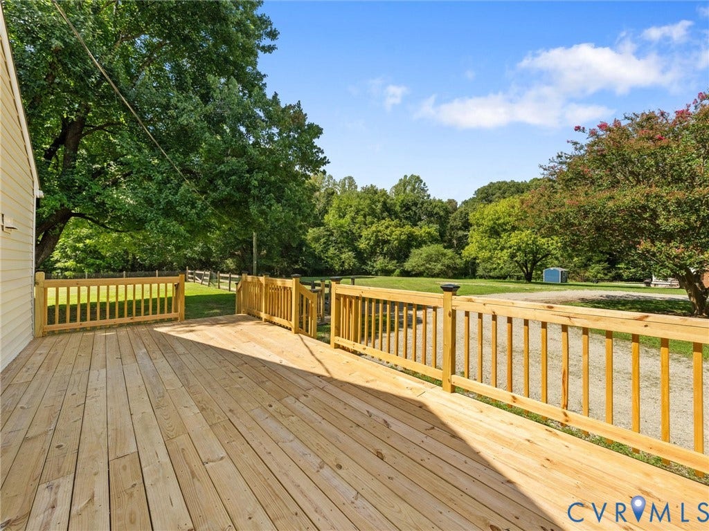3075 Judes Ferry Road, Eastern Powhatan, Powhatan, VA 23139 New Deck