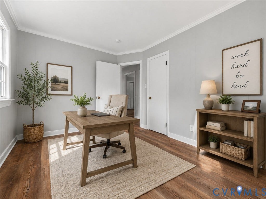 3075 Judes Ferry Road, Eastern Powhatan, Powhatan, VA 23139 Bedroom 3- Virtually Staged