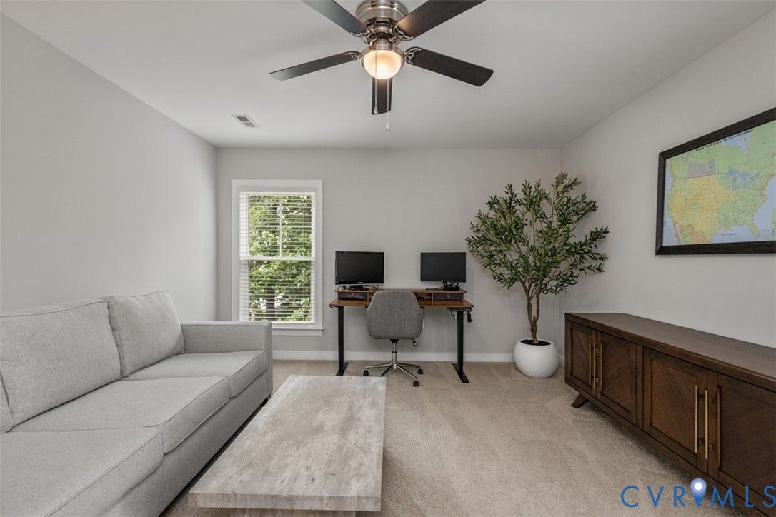 9081 Deerlake Drive, Charming, New Kent, VA 23124 Another view of the 4th bedroom
