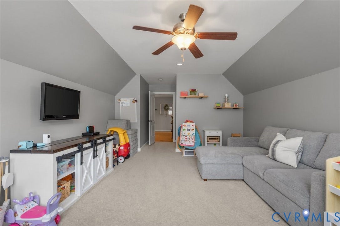 9081 Deerlake Drive, Charming, New Kent, VA 23124 Bonus Room Above Garage